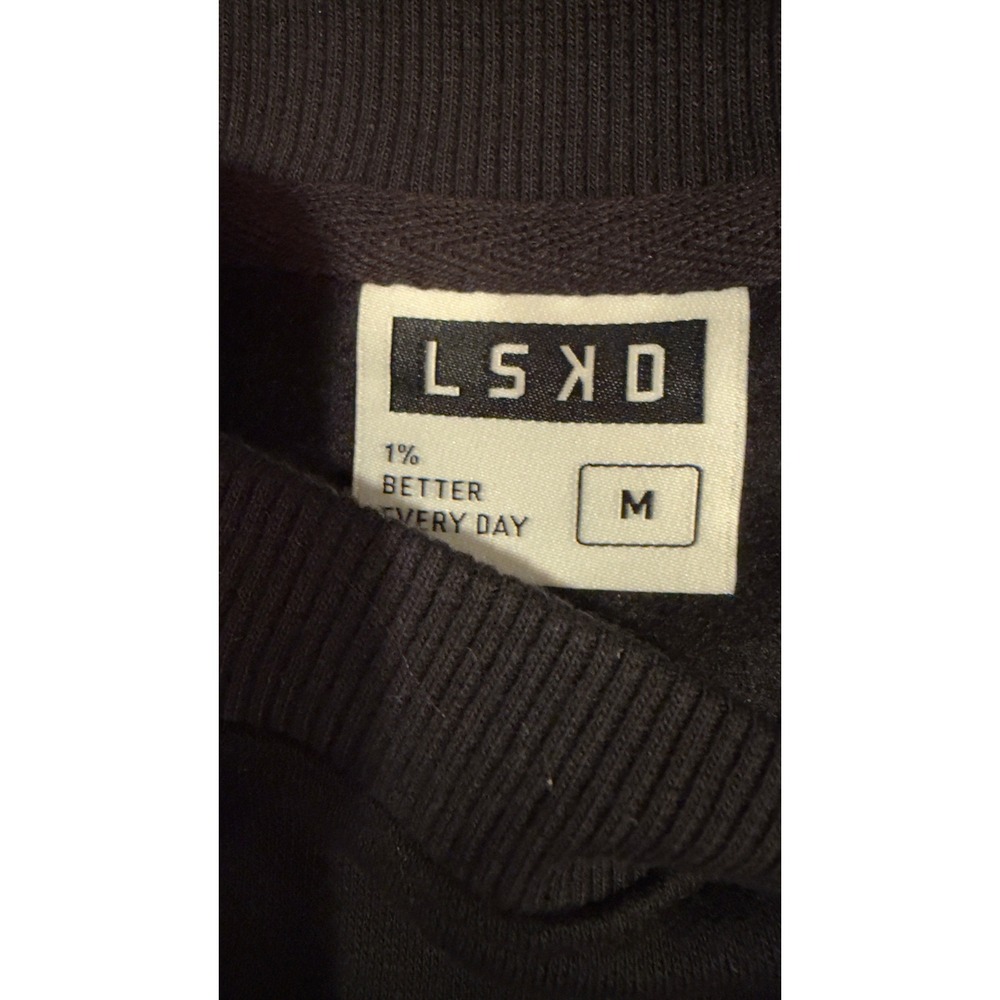 LSKD Static Oversized Sweater Black Skyride M USWE01735 Pullover Sweatshirt NEW - Picture 11 of 16
